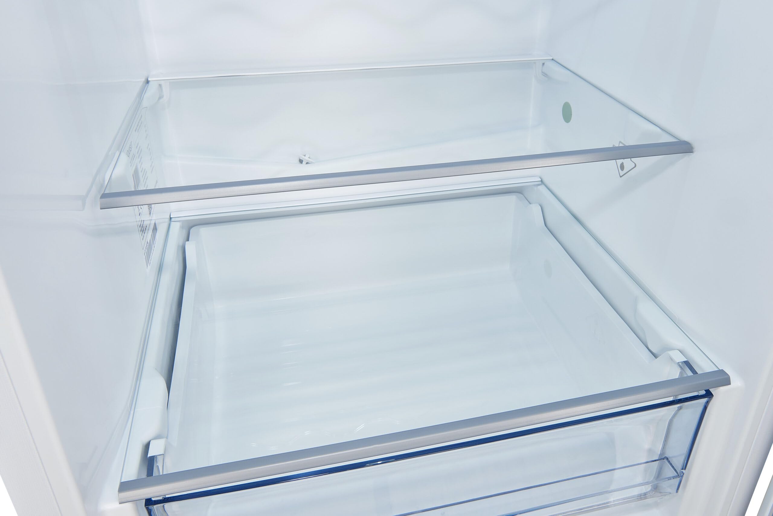 Exquisit® Frigorífico Combi, 246L, Clase E, Color Blanco, Tecnologia No-Frost, Cajón Verdulero, Puerta Reversible, Regulación con Visualización Digital, Consumo 217 kWh/año, Medidas 178,2x54x53 Cm.