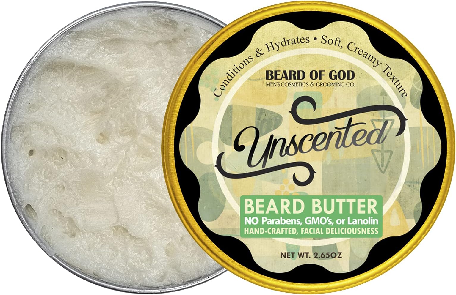 Fresh Beards Black Light Beard Butter Spice, Wood, and