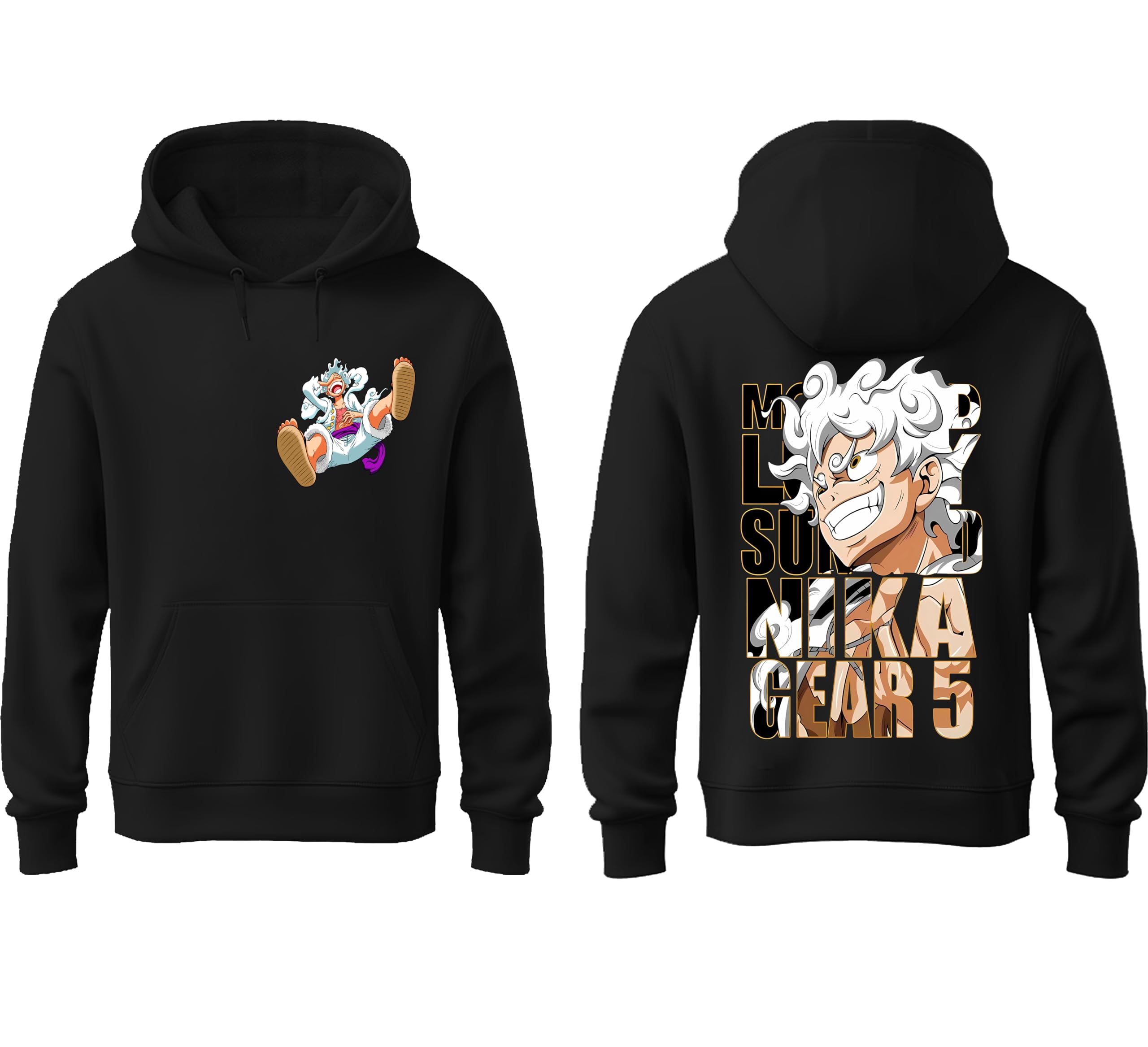 khakey Mens Cotton Hoodies | Printed Hoodies | One Piece Hoodies for Men | Anime Hoodies for Men | DP2 (Pack of 1)-picture-30