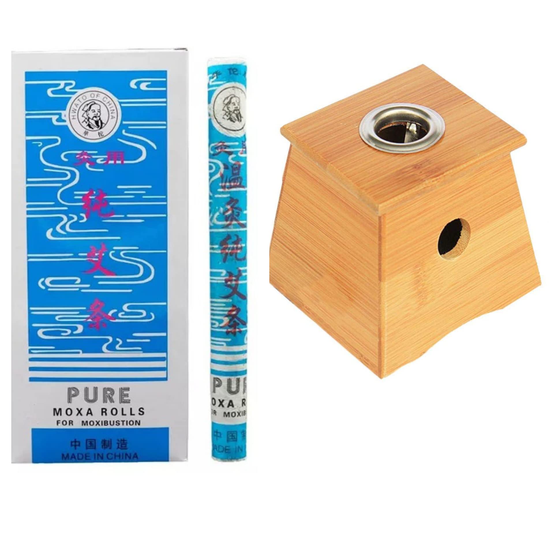 CHOUDHARY ACUPRESSURE Acupuncture Moxa Stick With Moxa Stand Moxa Roll Sticks For Moxibustion Therapy Pain Relief Combo Pack Moxa With Wooden Moxa Stand Single Hole (B0BSV8R8PR) Amazon Price History, Amazon Price Tracker