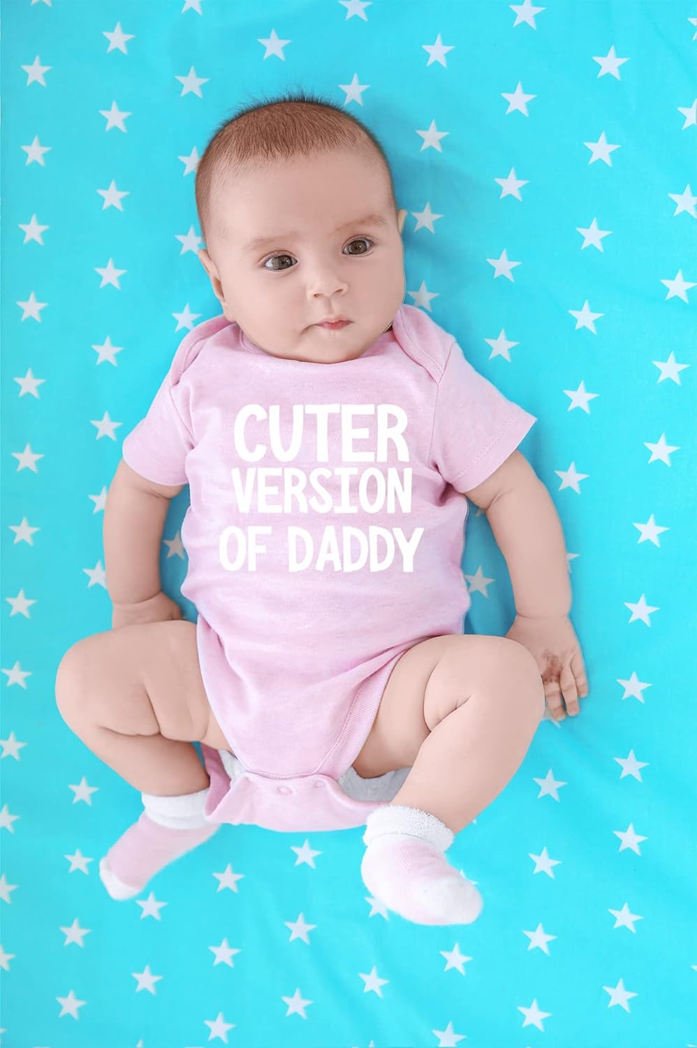 CBTwear Cuter Version of Daddy - Baby Clothes - Funny Newborn Bodysuit Outfits for Boys and Girls - Image 4