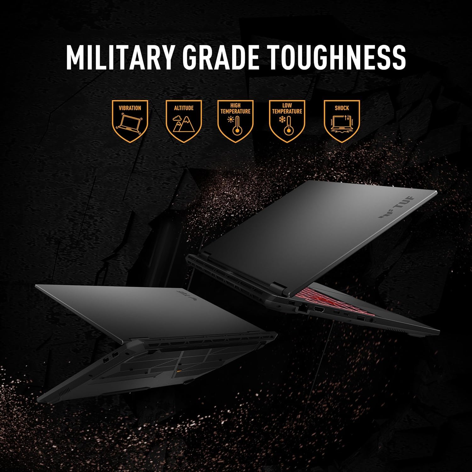 ASUS TUF A16 AMD Ryzen 7 260 RTX 5060 Gaming Laptop, 32GB RAM, 1TB SSD | Display FHD+ 165Hz da 165 pollici, KB retroilluminato RGB, HDMI, Windows 11 Pro, w/Bundle