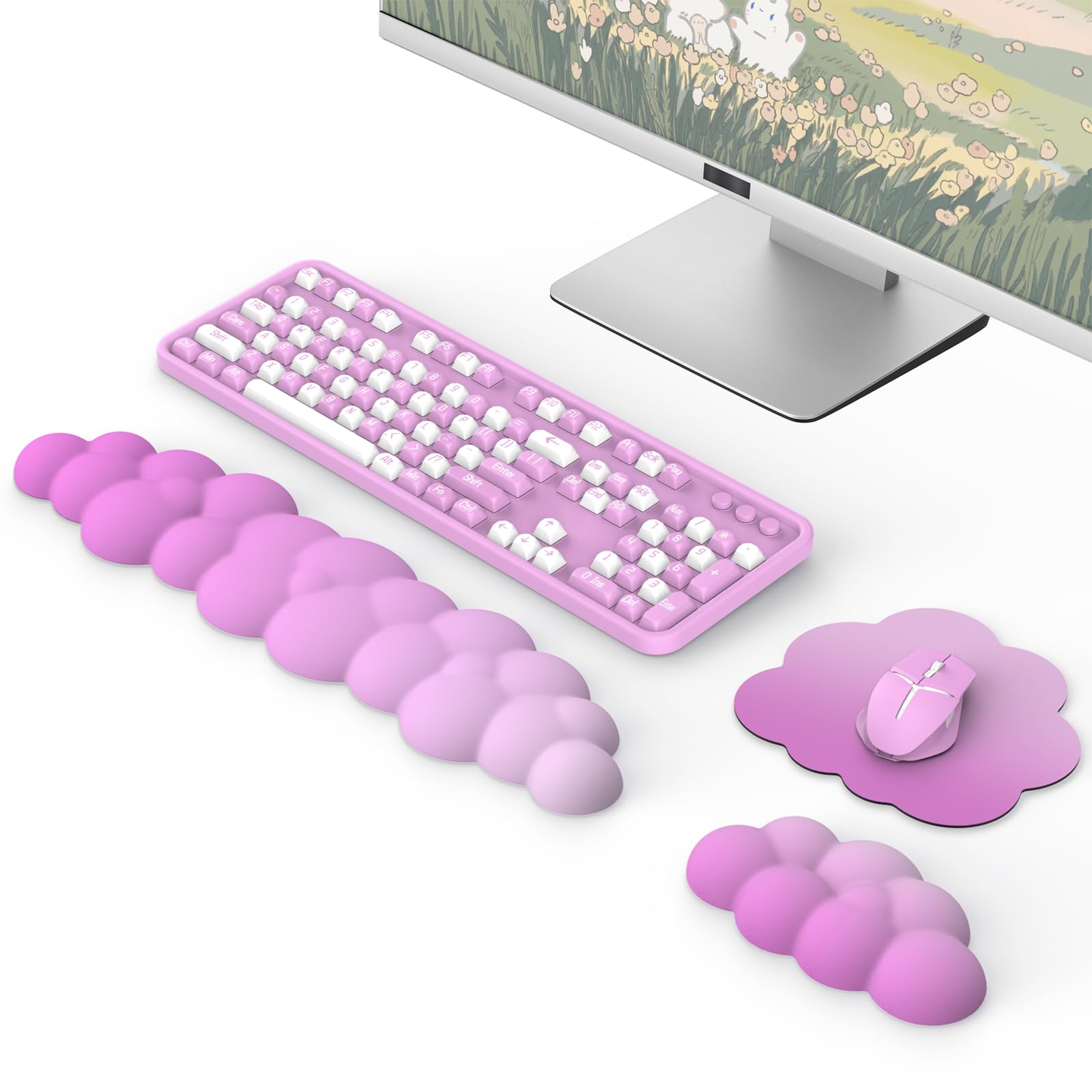 Repos Poignet Clavier,Wrist Rest Clavier Coussin Mémoire De