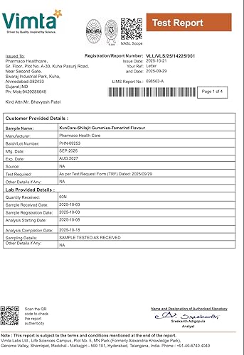 Miniatura 2 de Gomitas Shilajit – Grado dorado premium, 100% puras, 12,000 mg en total, 75% más de ácido fúlvico, probado por terceros. Aumenta la energía