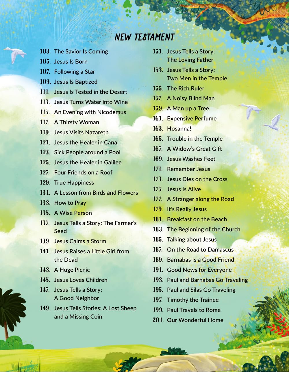 The Be Kind Bible Storybook: 100 Bible Stories About Kindness and Compassion: Adam & Eve, Noah's Ark, David & Goliath, Ten Commandments and Many More