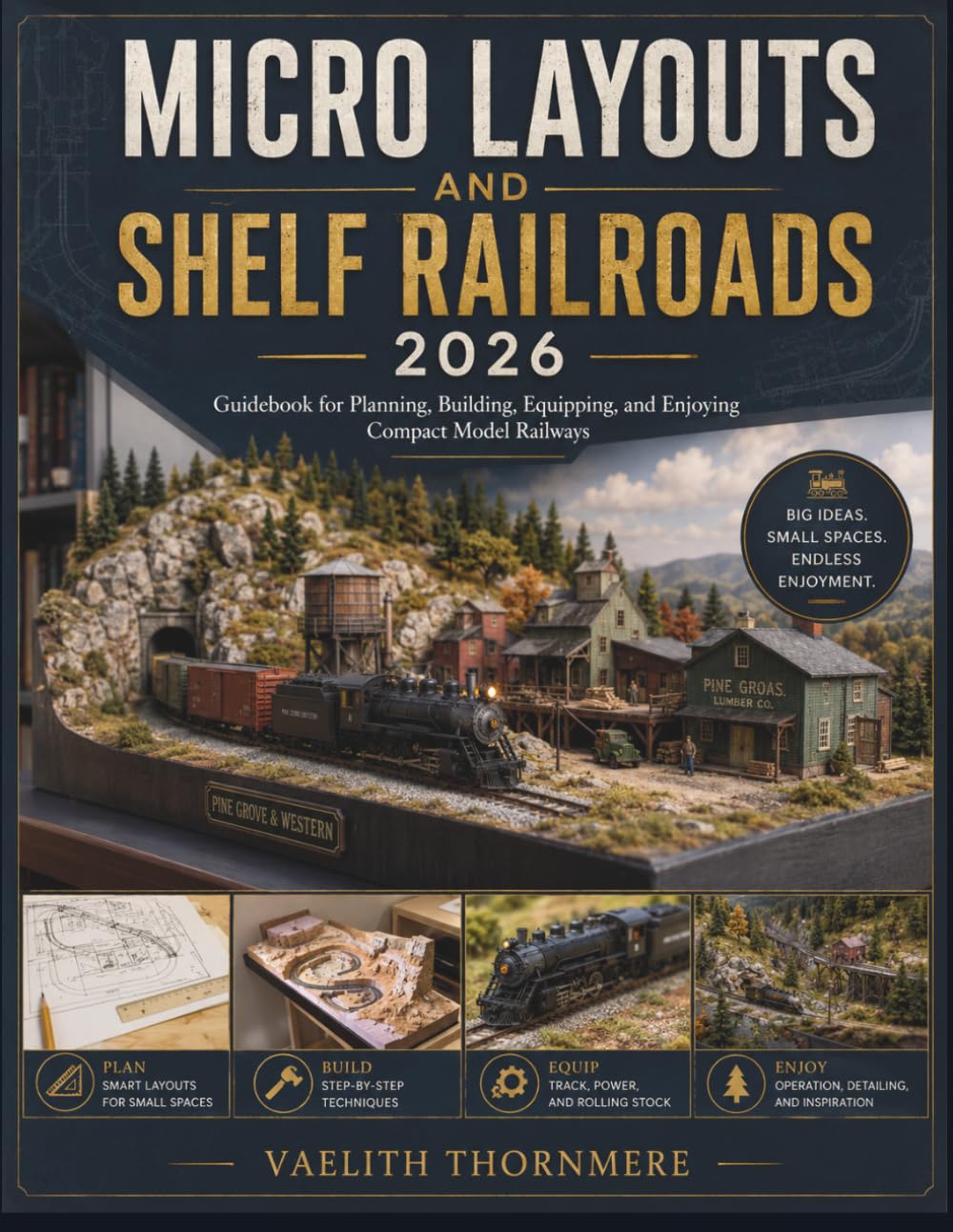MICRO LAYOUTS AND SHELF RAILROADS: Guidebook for Planning, Building, Equipping, and Enjoying Compact Model Railways