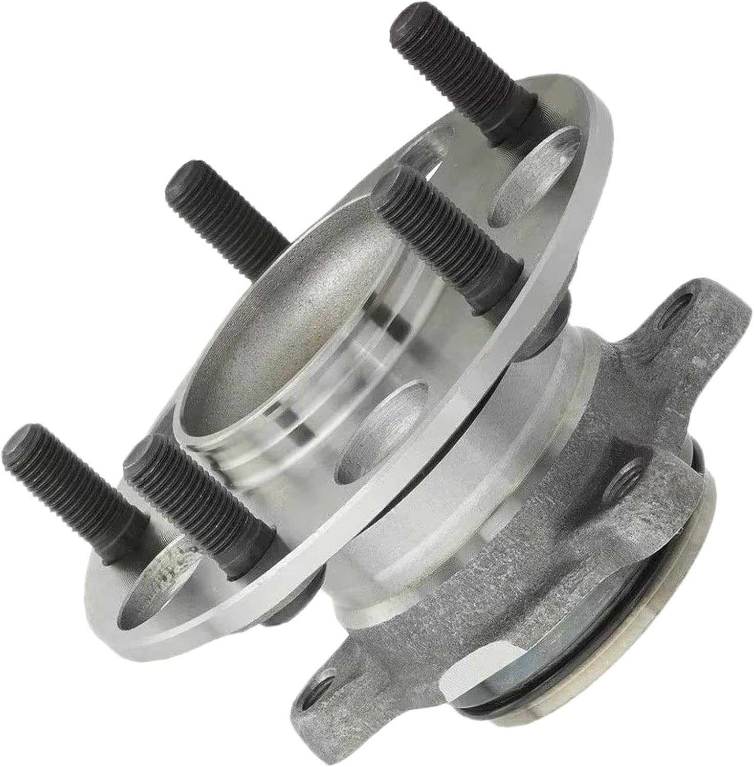 MotorbyMotor 512257 Rear Wheel Bearing and Hub Assembly with ABS 5 Lugs Fits for 2006-2011 Honda Civic (LX DX Models ONLY) Wheel Hub Assembly-2PK