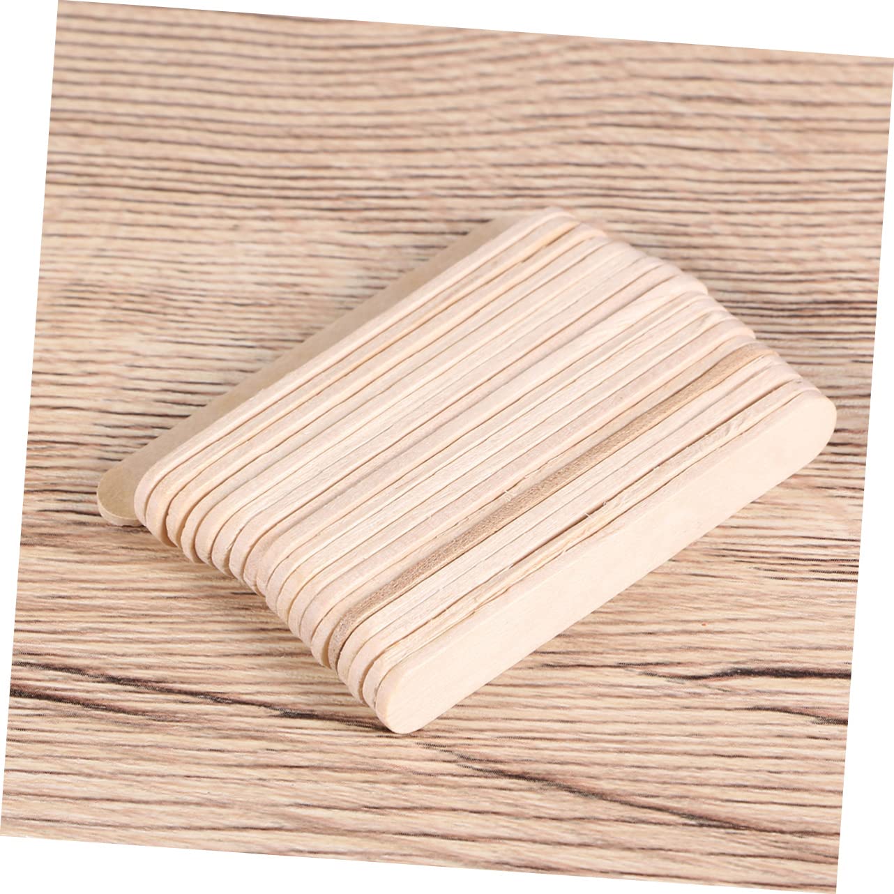 1000 Holzstäbchen Zum Basteln - 6,4cm, Naturholz, Splitterfrei