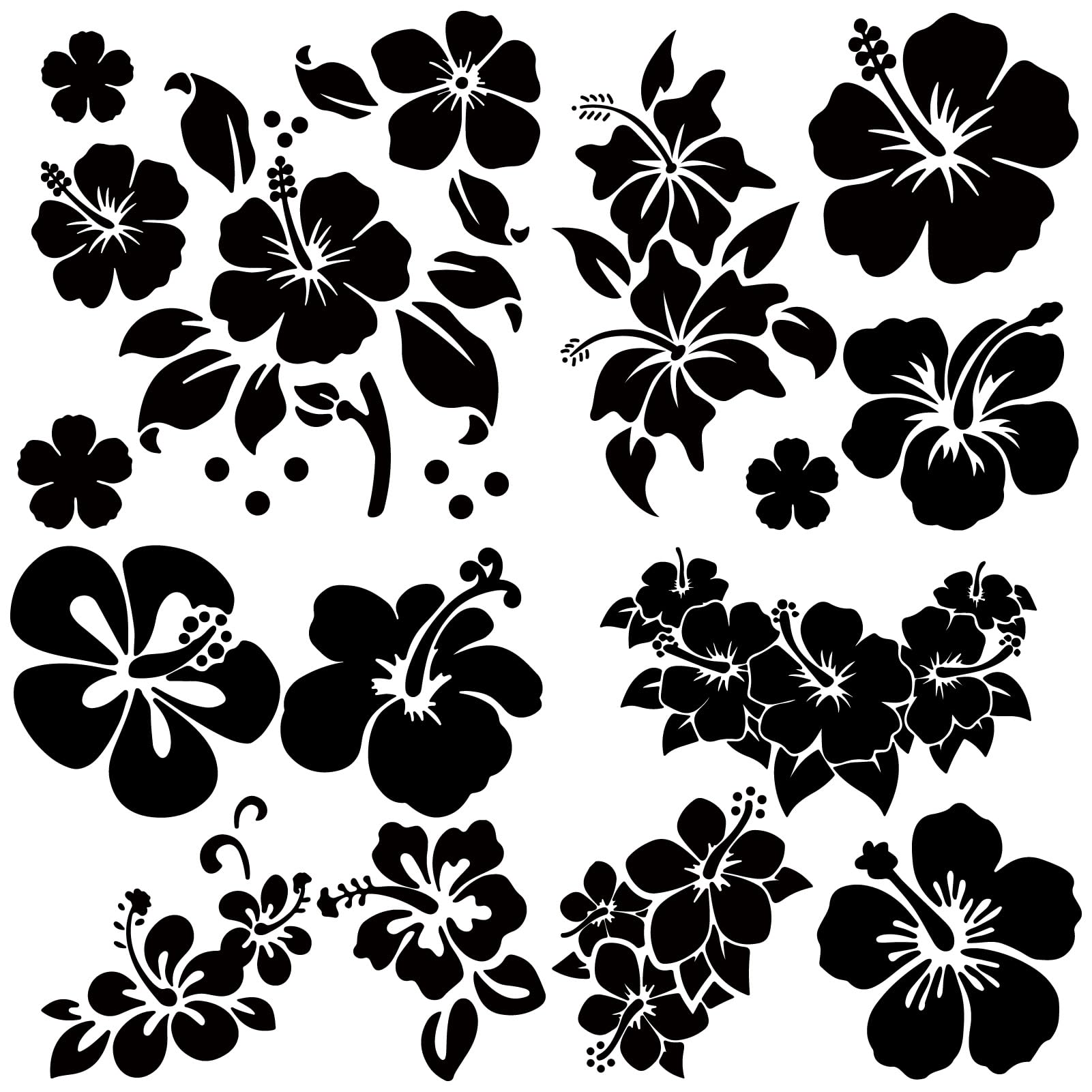 Hibiskus Flower Outlined Vinyl Aufkleber Autofenster Autoaufkleber Hawaii State Beach Sand Outdoor v2 Hibiskus Flower Outlined Vinyl Aufkleber Autofenster Autoaufkleber Hawaii State Beach Sand Outdoor v2
