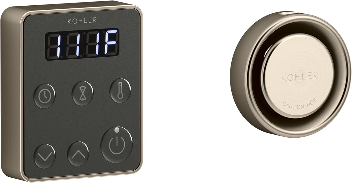40% Off Discount KOHLER K-5557-BV 5557-BV Invigoration Control KIT, Single, Vibrant Brushed Bronze
