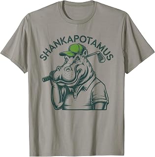 Shankapotamus Funny Bad Golfer Gag Prank Men Buddy Golf Trip T-Shirt