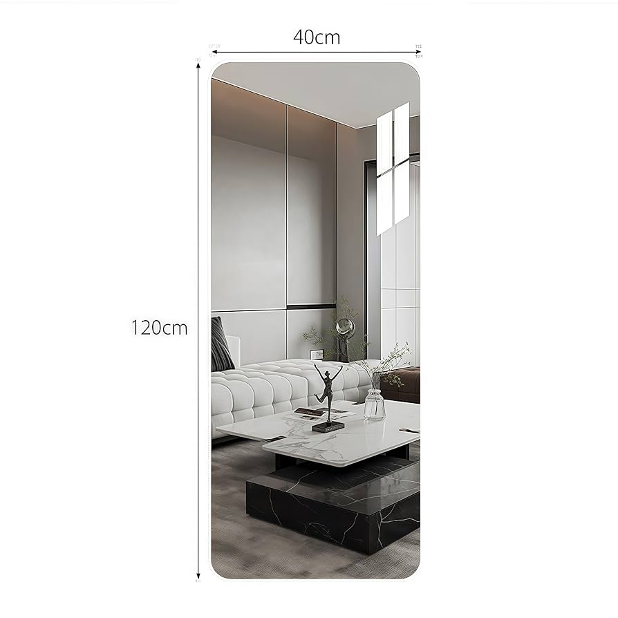 割れない★壁掛け鏡 120cm x 40cm Amazon.co.jp: Penko どこでも貼れる割れない鏡 幅40cm*高120cm