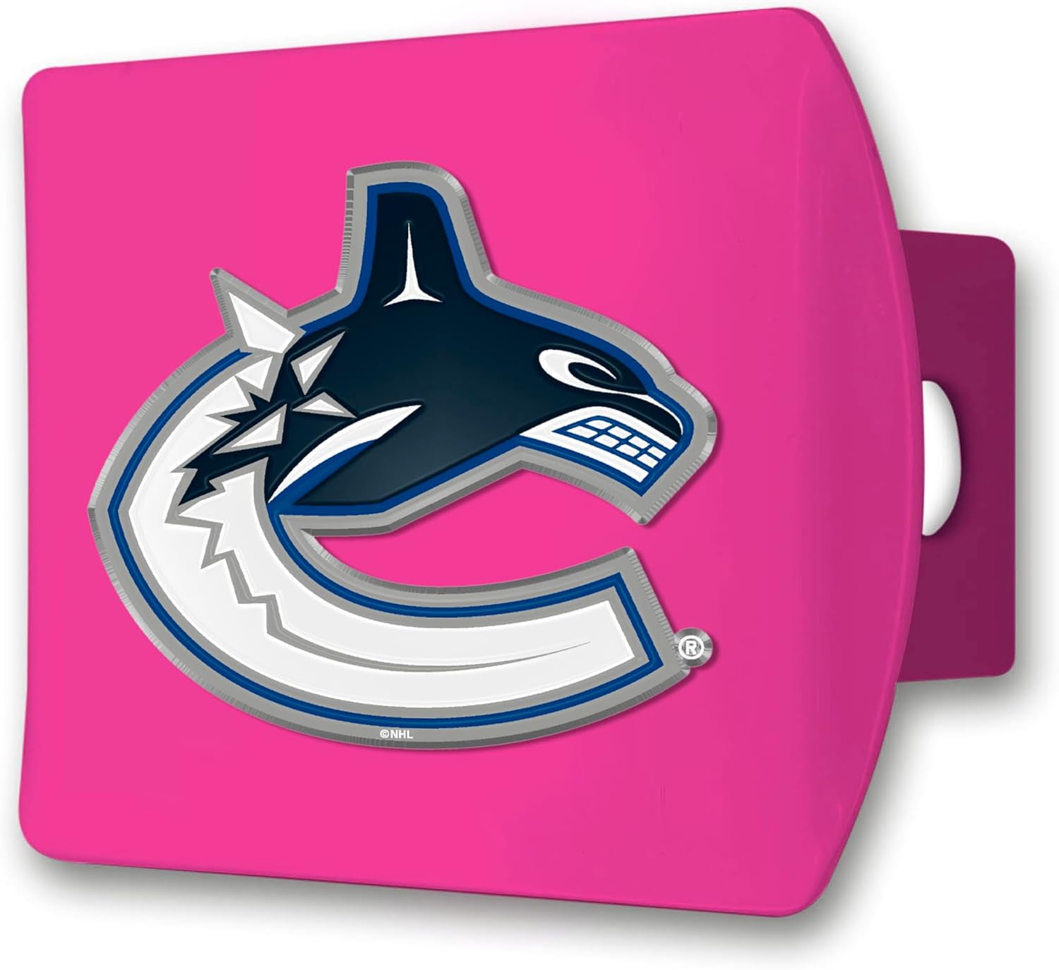 FANMATS 43849 Boston Bruins Color Hitch Cover - Pink