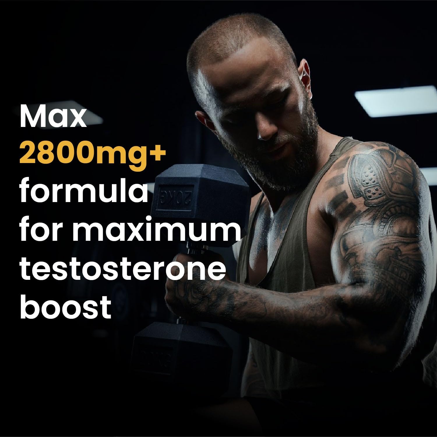 Vlado's Himalayan Organics Testosterone Booster Supplement for Men - 2800mg+ | With Ashwagandha, Shilajit, Kaunch Beej, Musli, Gokshura, Ginseng, Gold Bhasma & 17+ Ayurvedic Herbs | Boost Strength, Stamina, Energy & Muscle Growth | Pre & Post Workout Supplement - 90 Veg Tablets — Amazon image 8