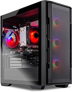 Skytech Gaming Rampage 게이밍 PC, AMD Ryzen 7 7700 3.8GHz, AMD RX 9070XT 16GB VRAM, 1TB NVMe SSD, 16GB DDR5 RAM 5200, 850W 골드 ATX 3 PSU, Wi-Fi, Win 11, 데스크탑