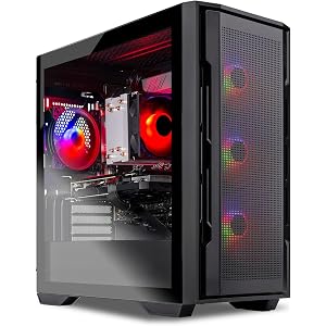 Skytech Gaming Rampage Gaming PC, Intel i5 14400F 2.5GHz, NVIDIA RTX 5070 12GB VRAM, 1TB Gen4 NVMe SSD, 24GB DDR5 RAM 6000, 850W Gold ATX 3 PSU, WI-FI 5, Windows 11, Desktop