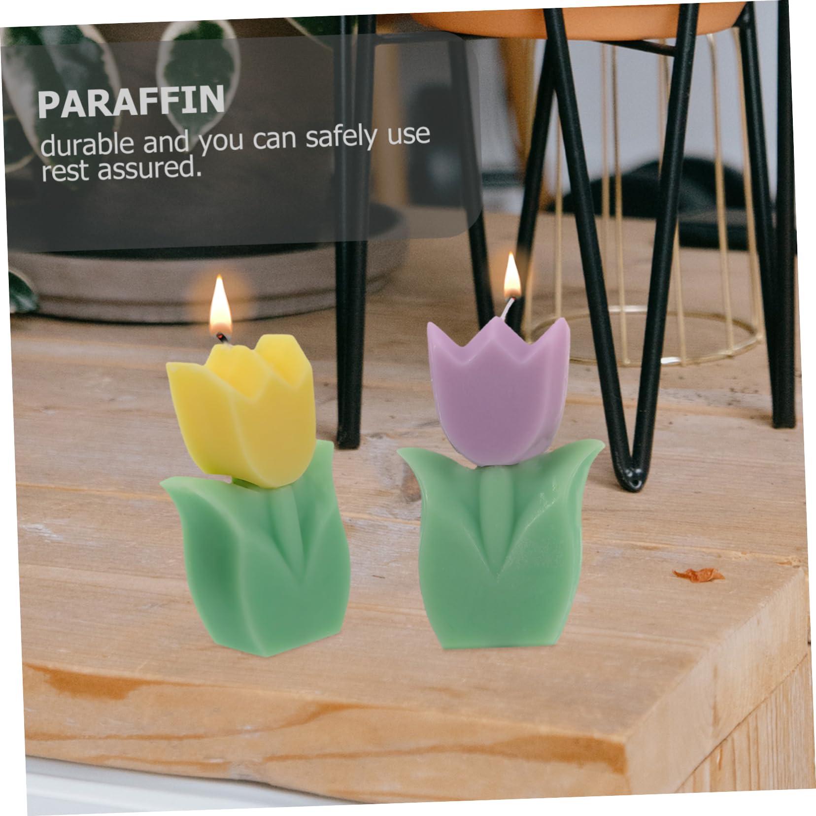 Paquete De 3 Velas Decorativas Con Forma De Vela Para Decoración Del Hogar Para Pascua
