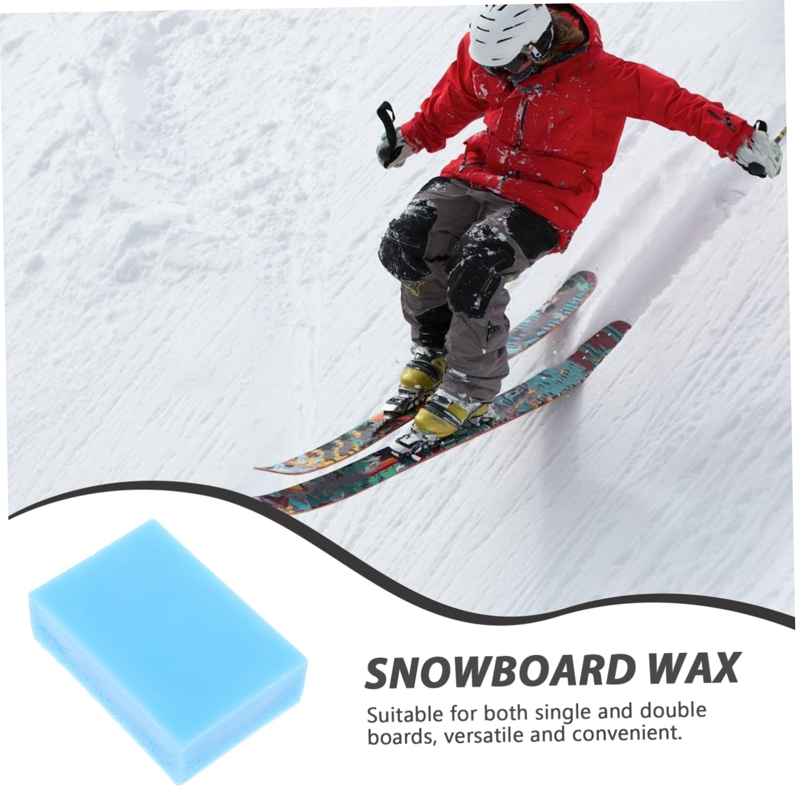 Mipcase sciolina da Snowboard mescolare la sciolina da Sci Protezione della sciolina da Sci Snowboard Accessori per Snowboard Skateboard per Pattini Accessori per Snowboard