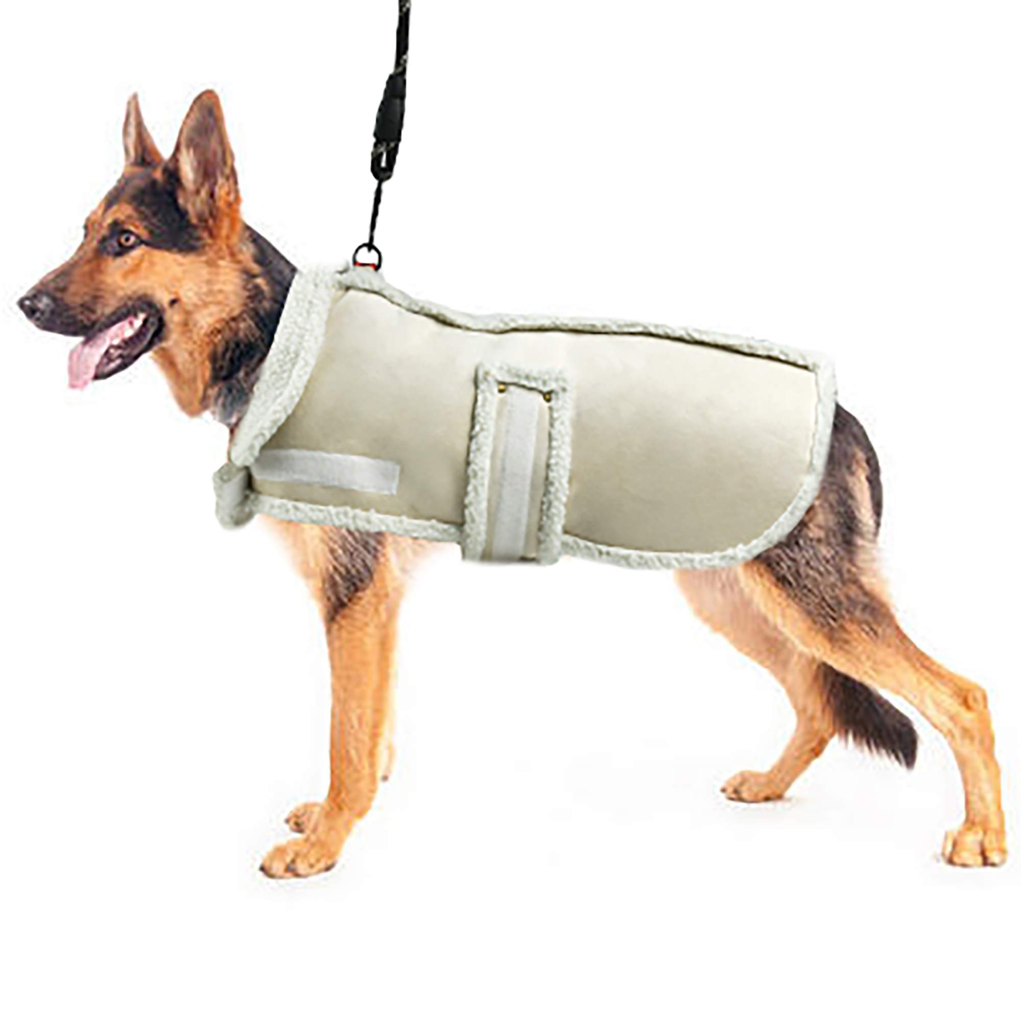 XUANQIFC Dog Winter Jacket, Warm Windproof Dog Sweaters for Small Dogs, Thick Apparelf Fleece Coat for Medium Large Dogs (X-Large) — image 1