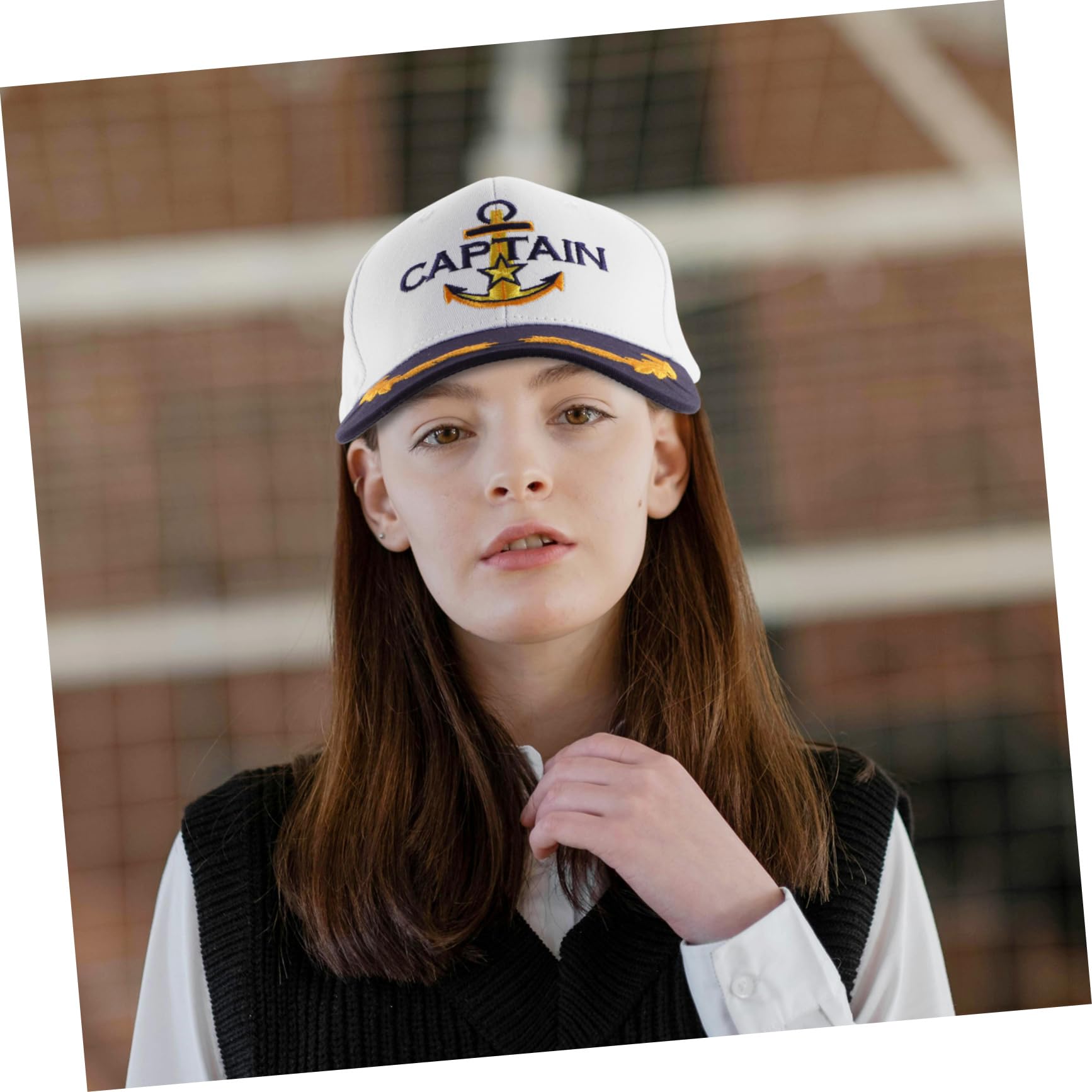 GALPADA Hut Baseballkappen Herren Baseball Kappe Segelhüte Kapitänsmützen für Erwachsene damenmützen mützen Damen stylische Baseballmütze tragbare Sportmütze Baumwolle Polyester Weiß