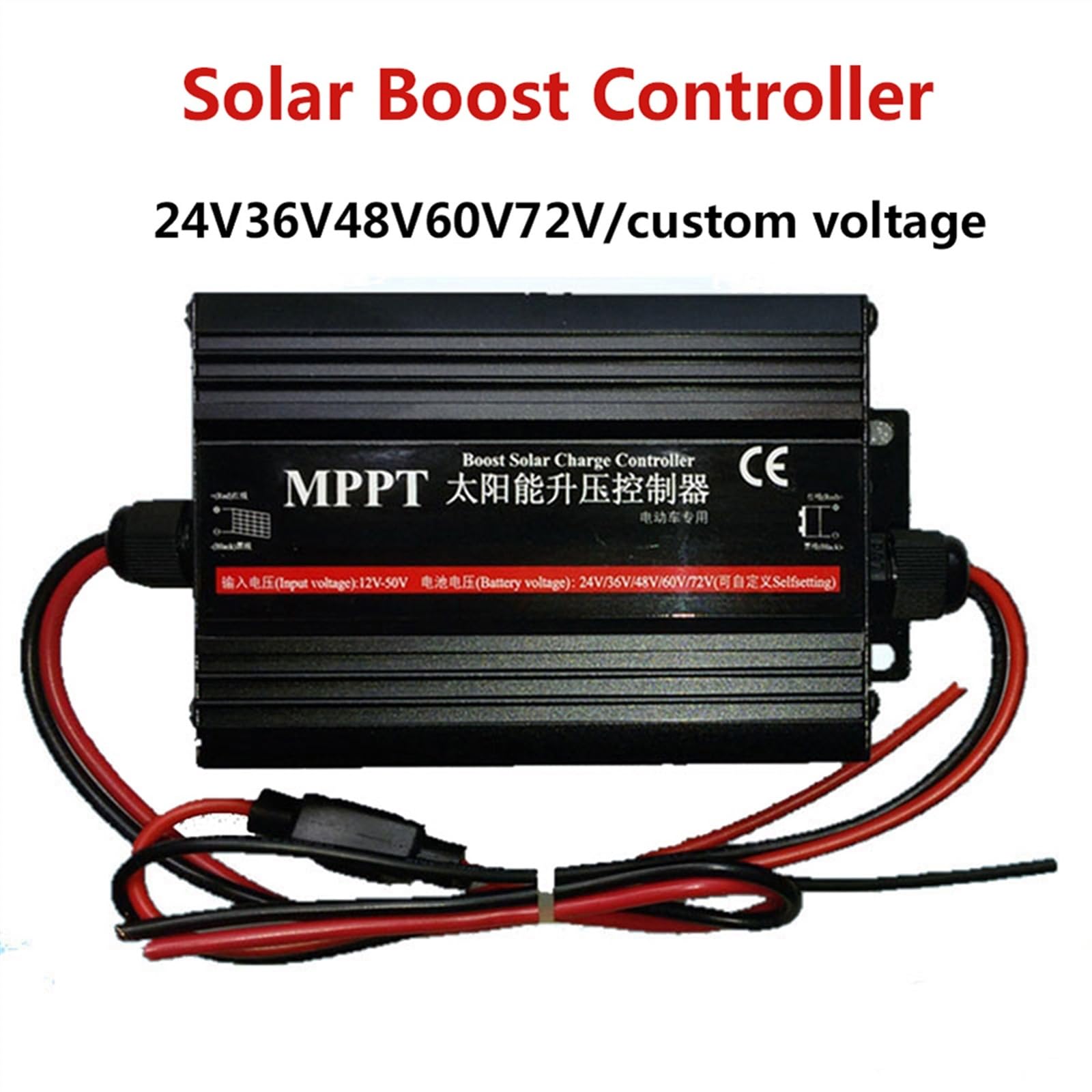 500W MPPT-Solarladeregler Für 24–72V Batterien ? Produktbild-Vorschau 2