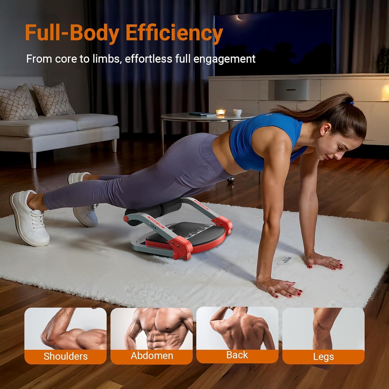 Buy Now Ab Machine For Home Gym | Adjustable Ab Trainer With 3 Resis... 4 Buy Now Ab Machine For Home Gym | Adjustable Ab Trainer With 3 Resis...