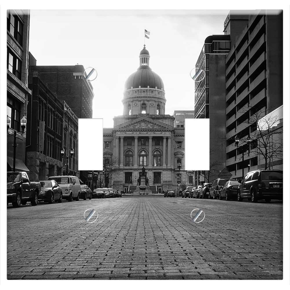 Switch Plate Double Toggle - Capitol Indiana Building Indianapolis Usa State
