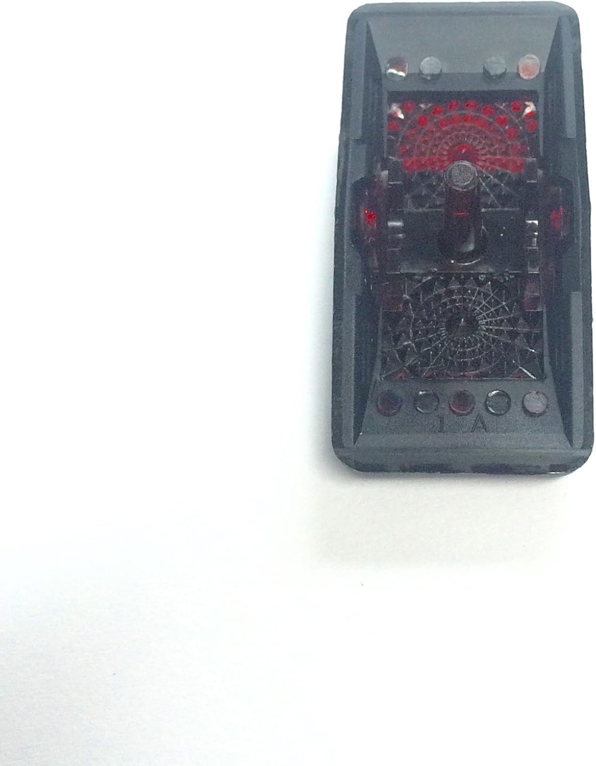 Euro Rocker Switch Cover with Text, Black with Red Lens. Contura III, Fits Carling, Cole Hersee, Blue seas (Bilge Pump) : Sports & Outdoors