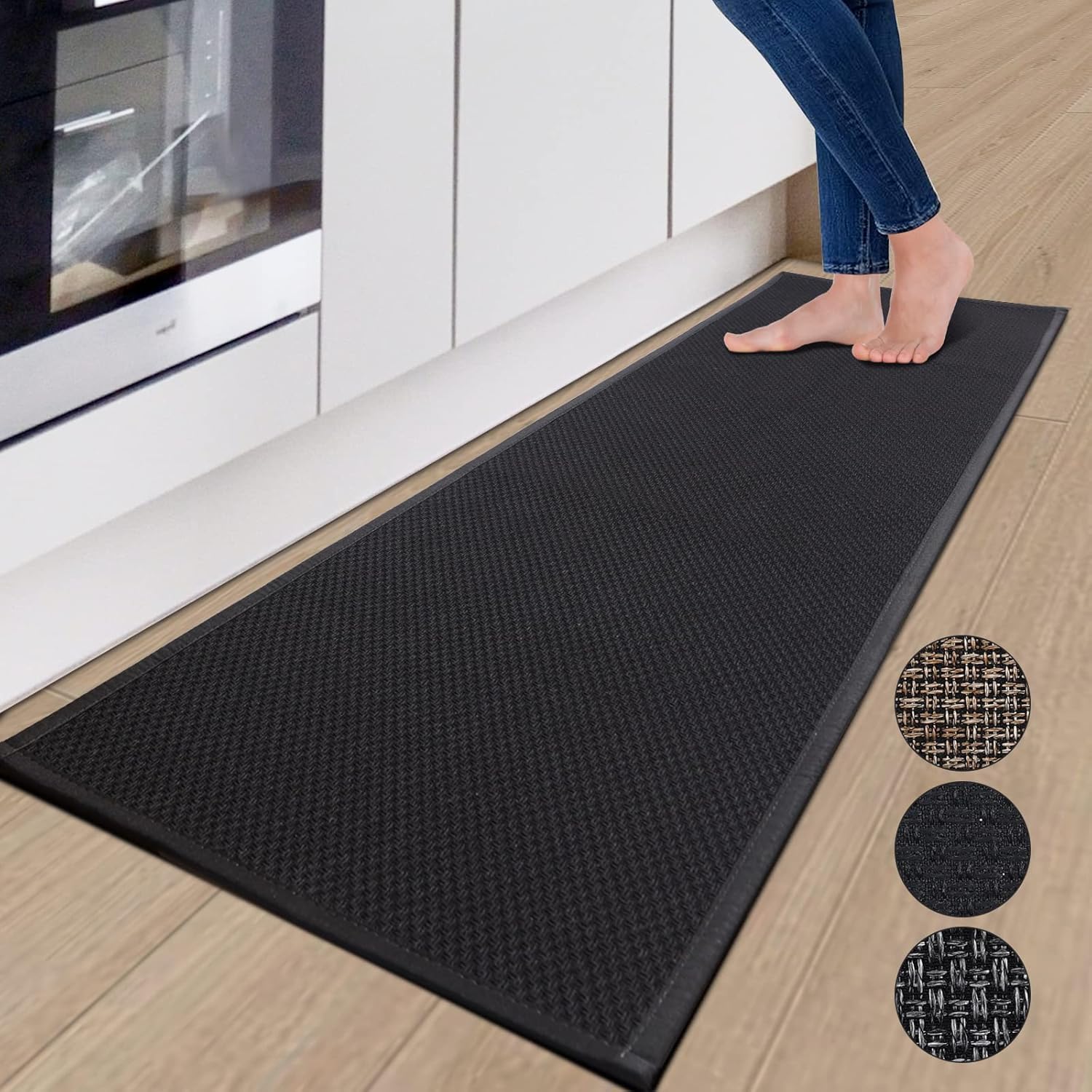 Cognitixx Kitchen Rugs and Mats Non Skid Washable, Kitchen