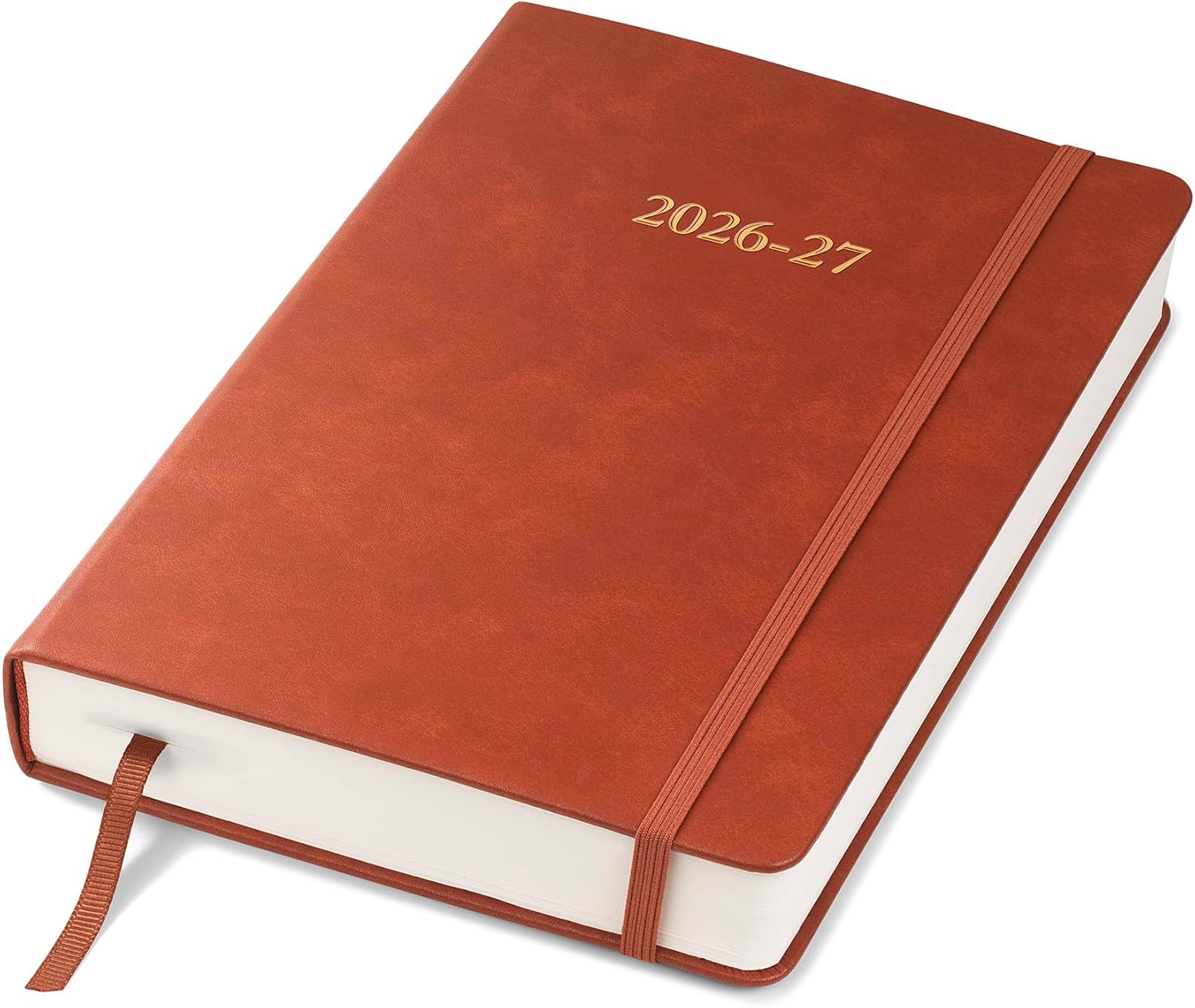 Wykeham's Executive 2026-27 Daily Journal Planner – Customization Available – Mid-Year Academic Diary (Royal Blue, 8.5"×5.5")