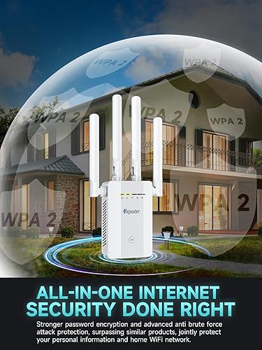 Miniatura 9 de 2025 Nuevo amplificador de señal de extensor WiFi, 5 modos de trabajo