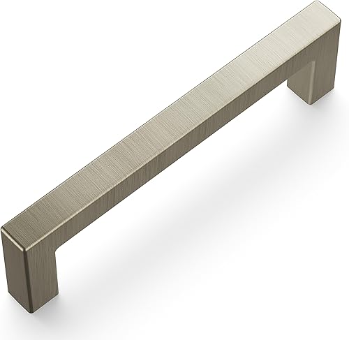 Miniatura 2 de Hickory Hardware - HH075327-SS-10B - Manija de la colección Skylight, 3 -34 pulgadas de centro a centro, acero inoxidable, 10 unidades.