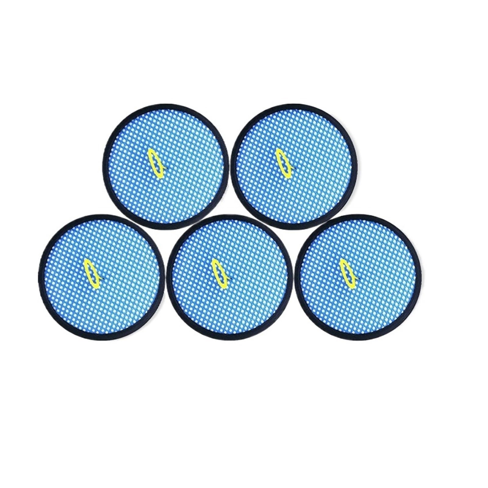 Eezii 5Pcs Dust Core Filter，Compatible For Midea，Vh1704 P3 P3-Lady Vacuum Cleaner Parts Filter Cotton Vh1704 P3-L P3