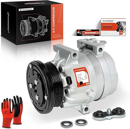 A-Premium Compresor de aire acondicionado con embrague compatible con Buick Century Regal, Chevrolet Impala Malibu Monte Carlo Lumina, Oldsmobile