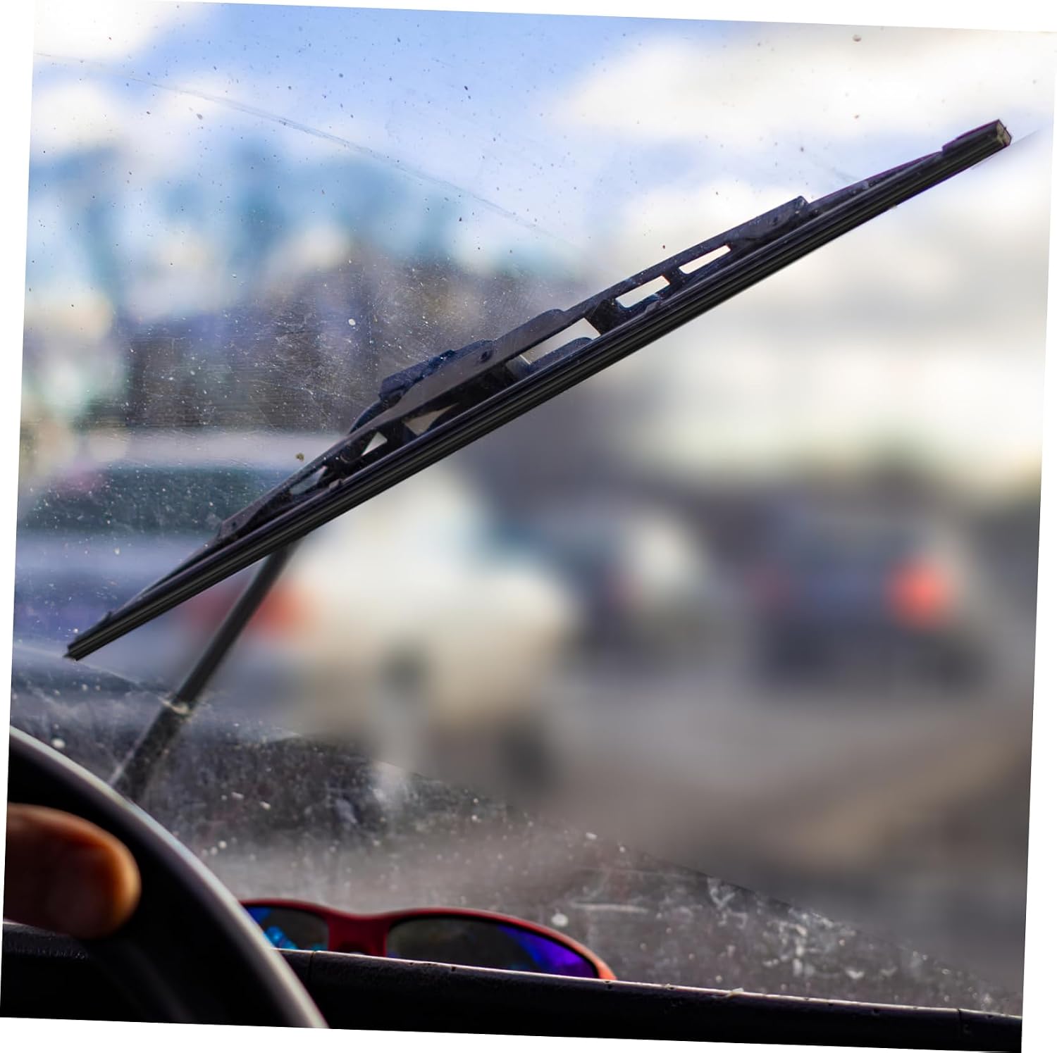 24 26 Premium Universal Windscreen Wiper Strips Auto Rubber Wiper Blades for All-Season Use Sturdy and Easy to Install High Performance