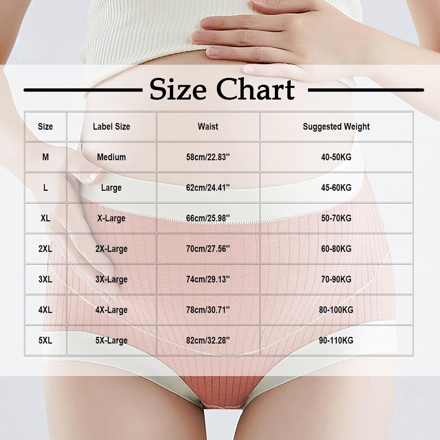 Maternity Underwear Pregnancy Postpartum Panties Cotton Low Rise Briefs Comfy Stretch Breathable Panty Underpants