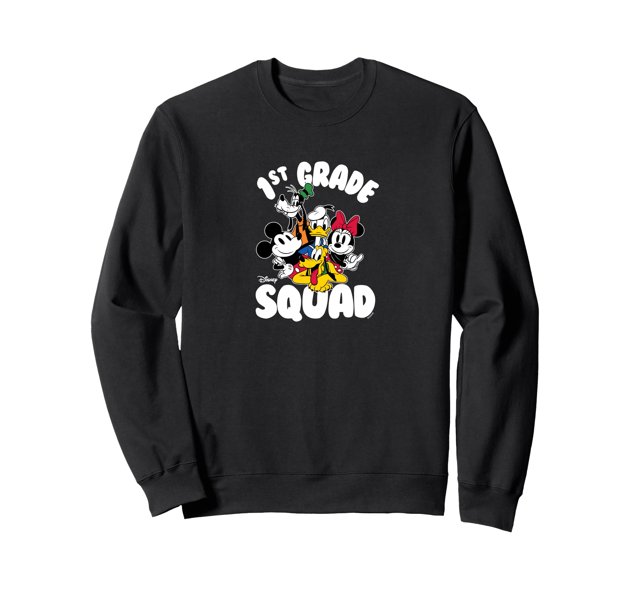 Sweatshirt Mickey et Pluto CP : pull confortable pour enfant qui rentre à l'école - 2