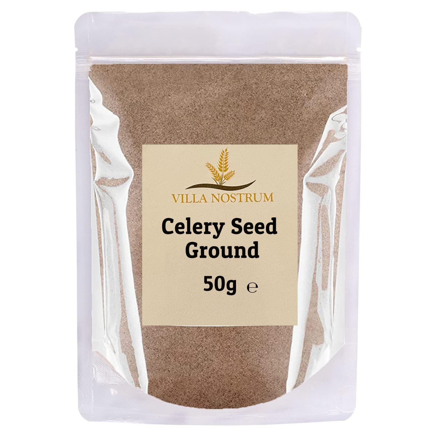 Celery Seed Ground 50g by Villa Nostrum