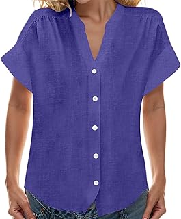 Top de tendencia de verano para mujer, informal, plisado, cuello en V, sin mangas, dobladillo curvado, cómodo para el tiempo libre y el día a día