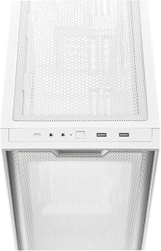 Asus A21 Temperli Cam USB 3.0 mATX Mesh Beyaz Mid Tower Kasa