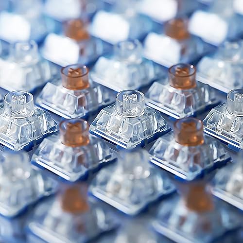 Miniatura 7 de DRAOZA Kailh Box - Interruptores de teclado mecánico de mar profundo, silencioso, silencioso, lineal PRO (islote lineal silencioso y silencioso, 36