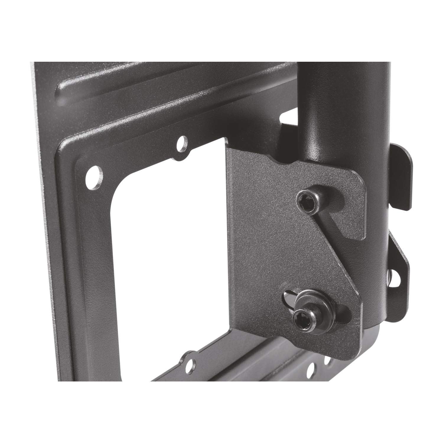 AISENS Soporte DE Techo Giratorio, INCLINABLE, Extensible para Monitor/TV 50KG DE 23-43, Negro (Paquete de 2)