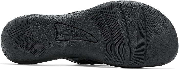 Сандалии Clarks Breeze Opal, цвет: Чёрный — фото 5