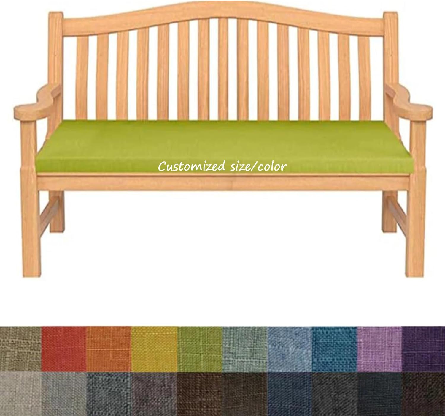 Personalized Bench Cushion,Custom Outdoor Indoor Bay Window Cushion