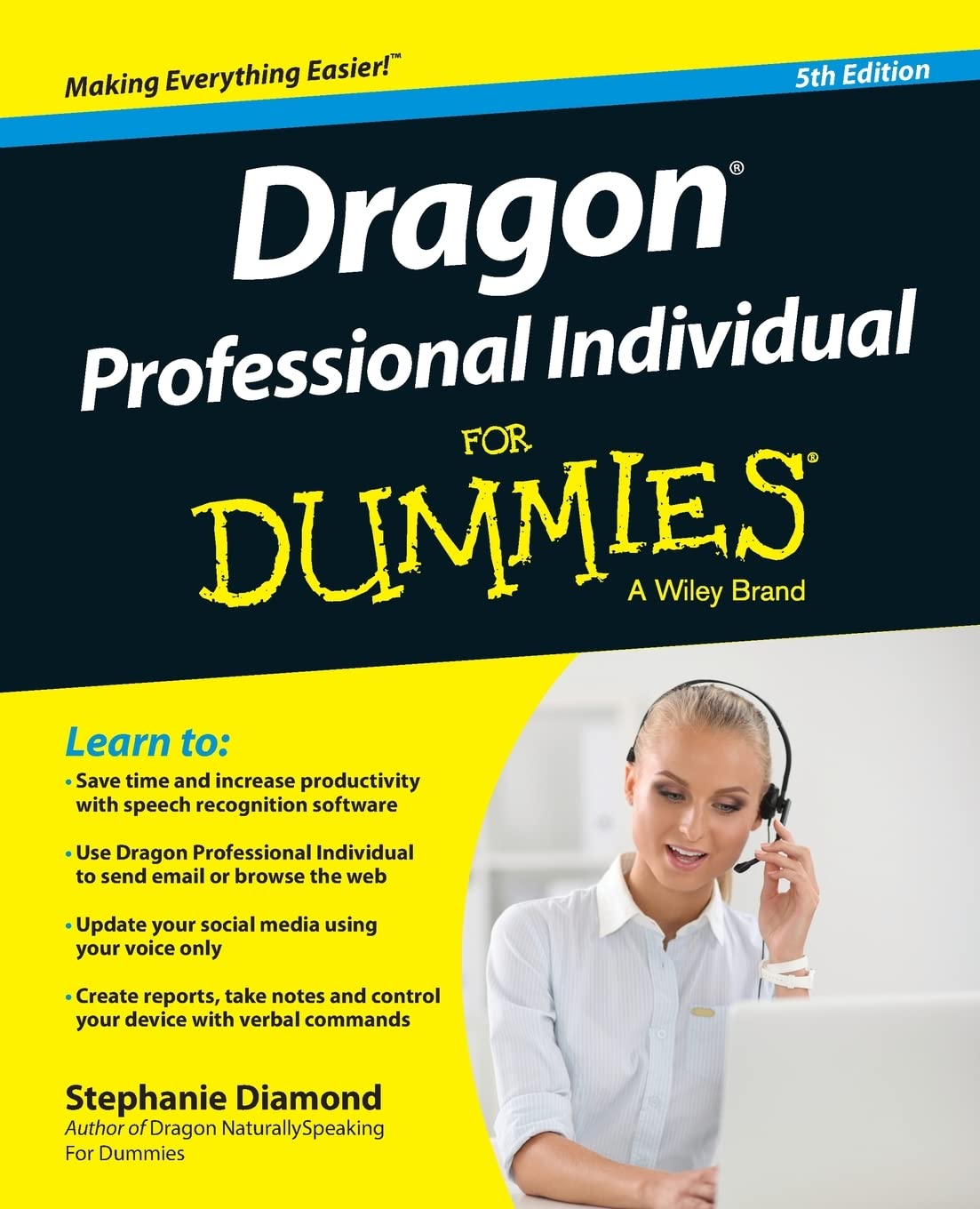 Dragon Professional Individual For Dummies by Stephanie Diamond - 9781119171034