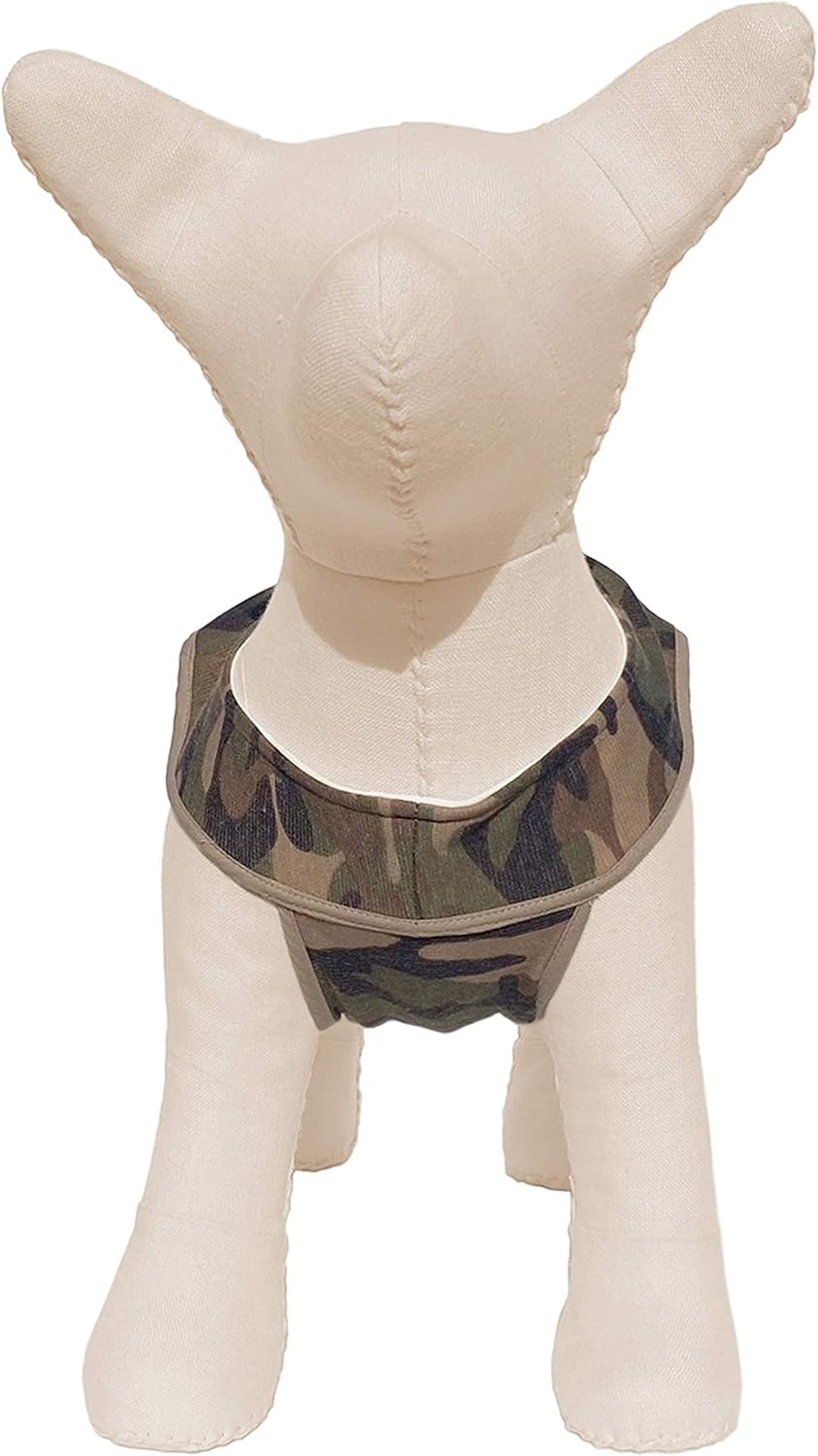 Howl! Designer Full Body Onesie Dog Diaper Created to Hygienically Absorb and Contain Urine (Small)