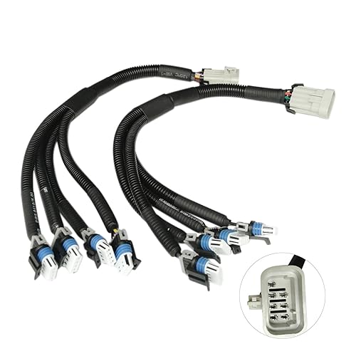 Unbrella Conector de arnés de bobina de encendido de 2 piezas para GMC C3500 V8 8.1L 2001-2002