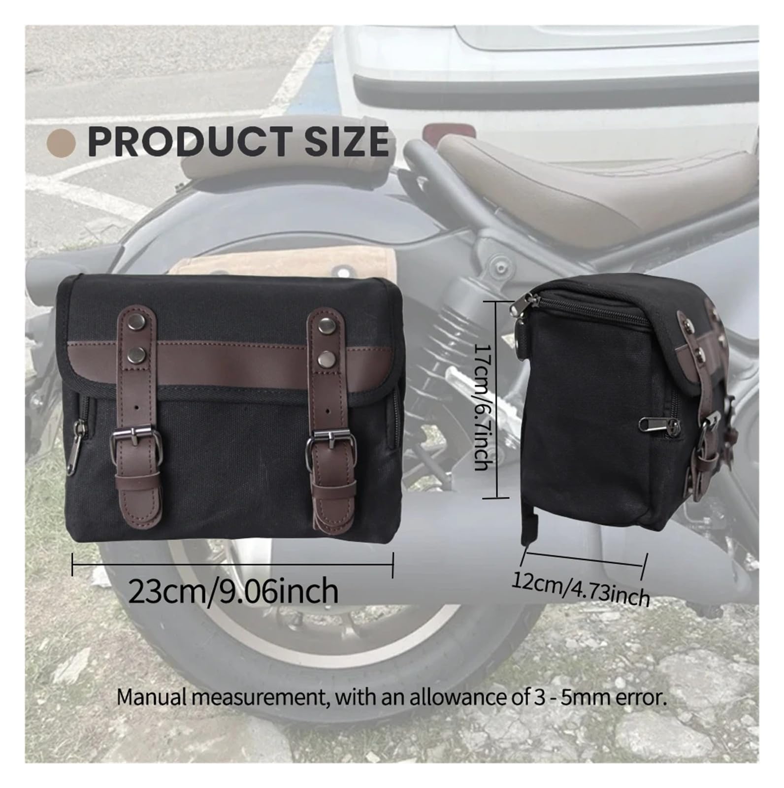 Sac De Réservoir Sacoche De Selle, Intérieur, Bagage De Voyage pour À Dos Knight Riding Sac Selle(1pc Khaki)