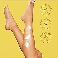 Vista 8 de Jergens Glow natural + reafirmante, Tanner, Tanner sin sol para tono de piel mediano a profundo, Loción corporal de reafirmación contra celulitis