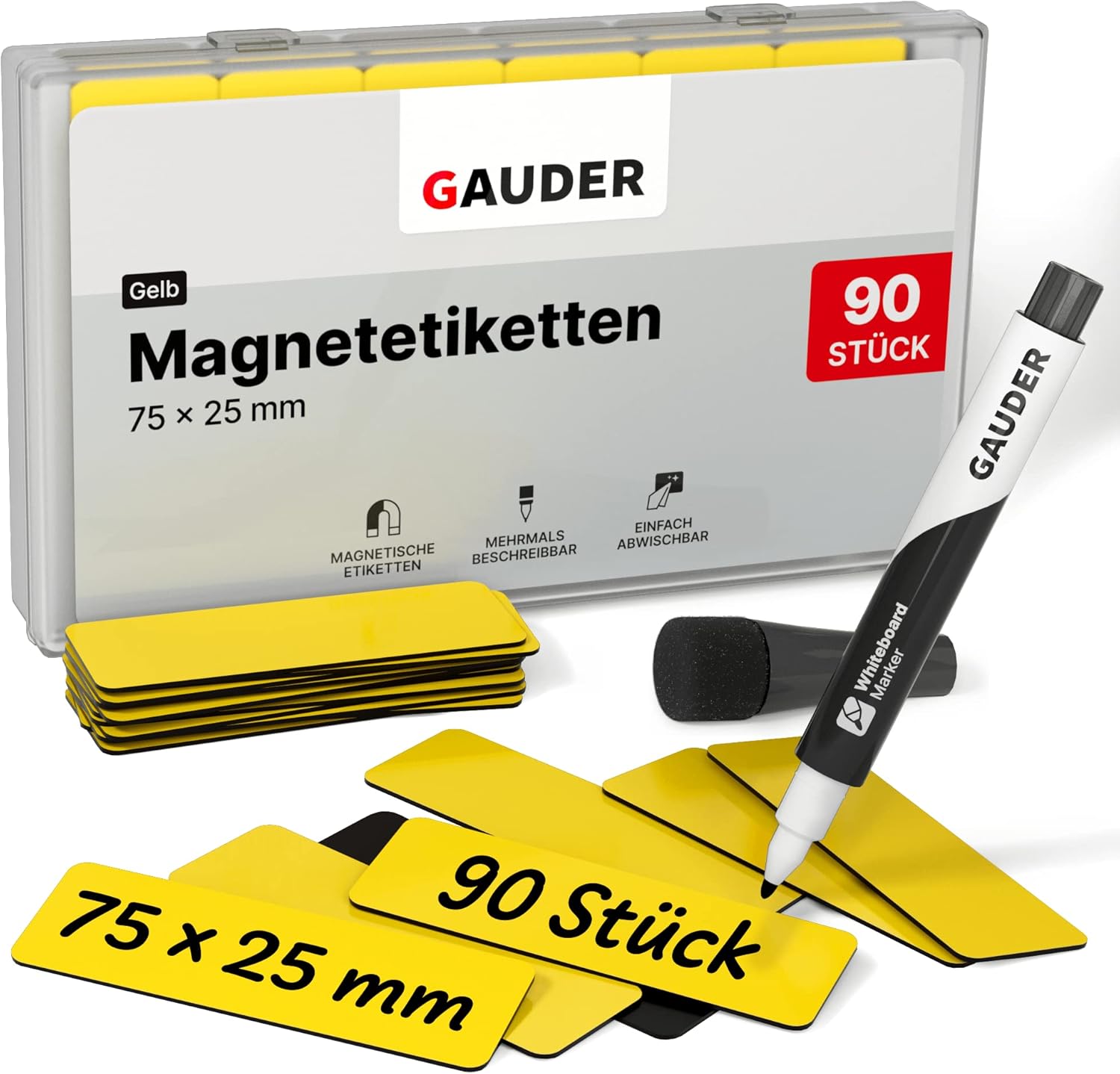 Magnetfeldbetrachter 25x50mm - 2 Stück Magnetische Folie Zur Sichtbarmachung Von Magnetfeldern